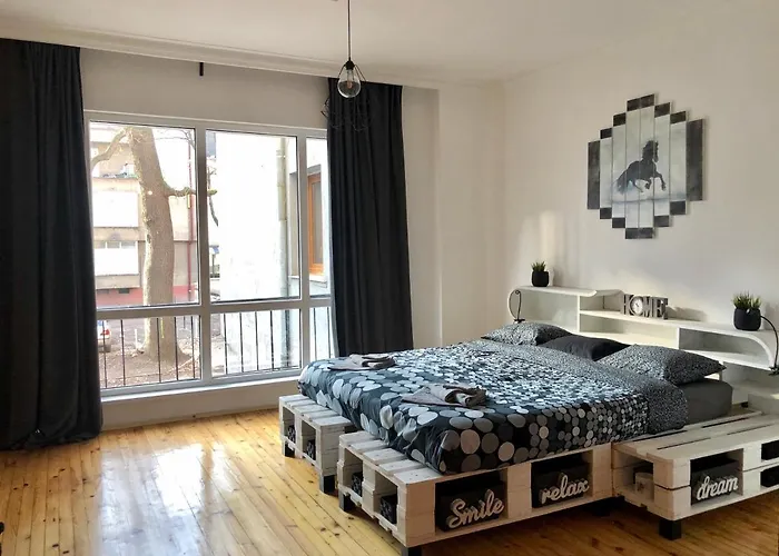 Spacious Modern Vintage Flat In The Heart Of Sofia